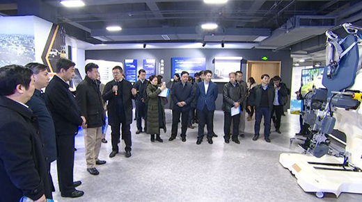 科技部领导调研中以常州创新园建设情况