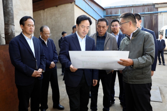 陈金虎现场推凤凰联盟网址进中央生态环境保护督察交办信访问题整改工作(图1)