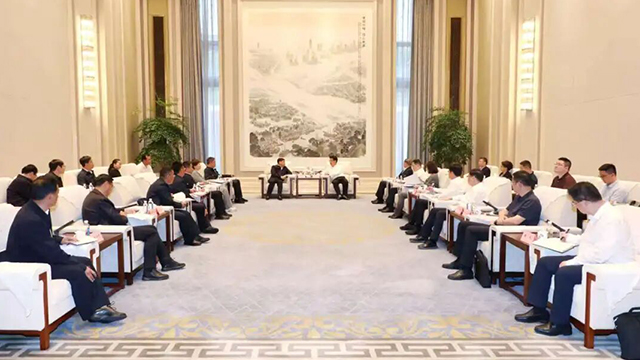 青海省海南州党政代表团来常考察